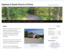 Tablet Screenshot of christistheway.com